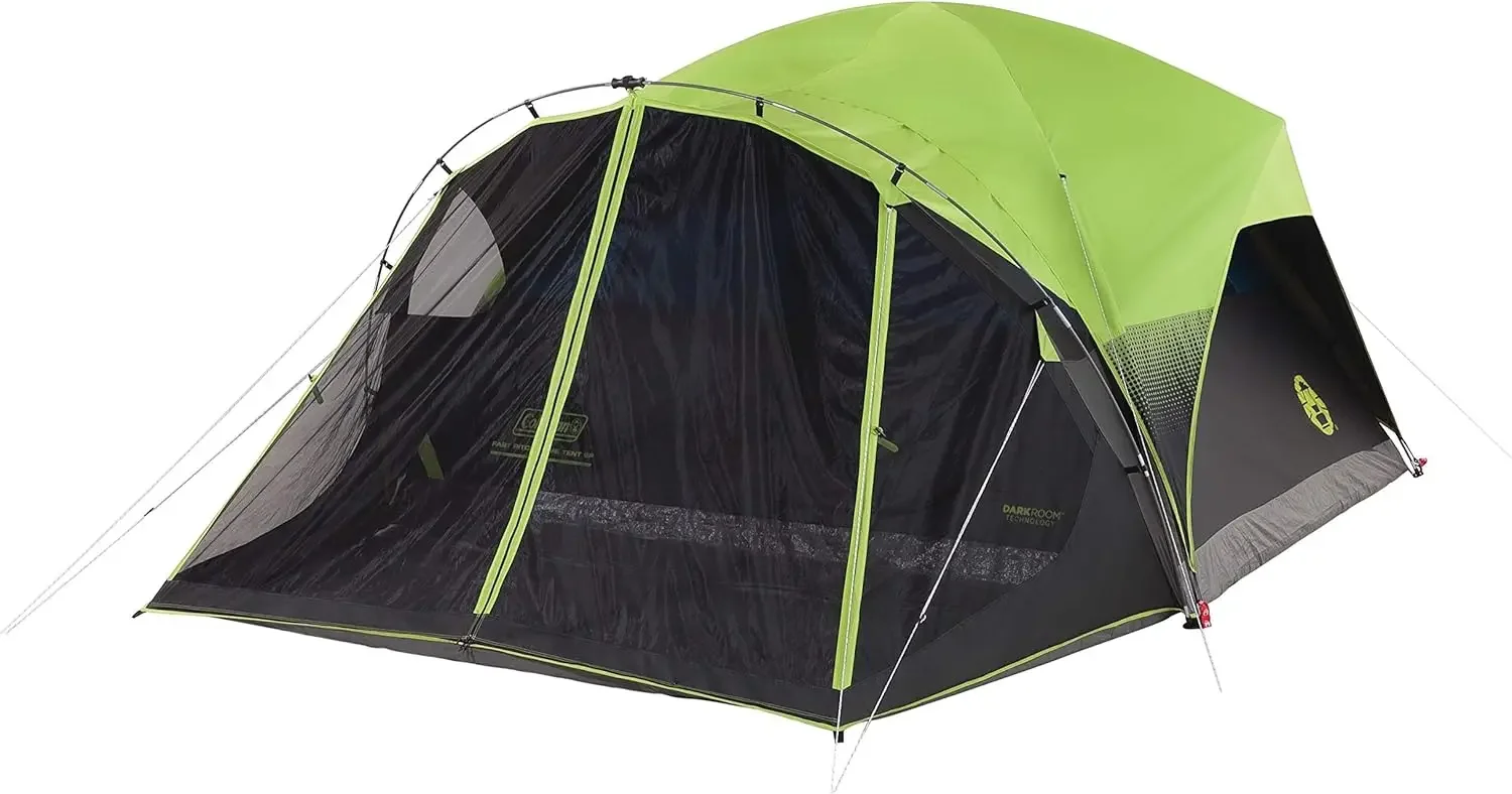 

Carlsbad Dark Room Camping Tent with Screened Porch, 4/6 Person Tent Blocks 90% of Sunlight and Keeps Inside Cool