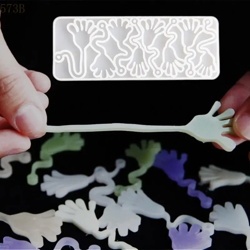 

573B Small Hand Toy Accessories Shaped Mold Flexible Silicone Jewelry Mould Accessory Pendant Making Mold for Craft Lover