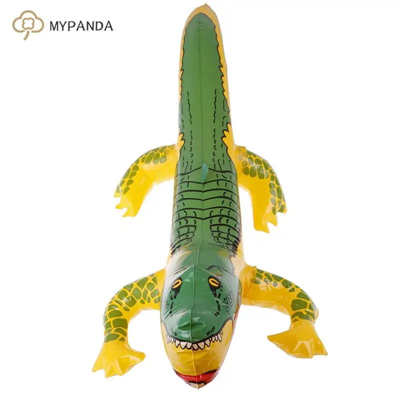 HOT! Summer Inflatable Crocodile Blow Up Funny Water Toy Alligator Balloon for Beach Swimming Pool Inflatable Toys