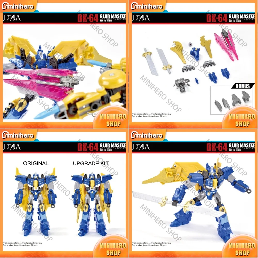 

In Stock DK64 Dk-64 SS Movie 8 Origins Natural Enemy Action Figure Toy Collectible Robot Transformer Figure for Adults Kids