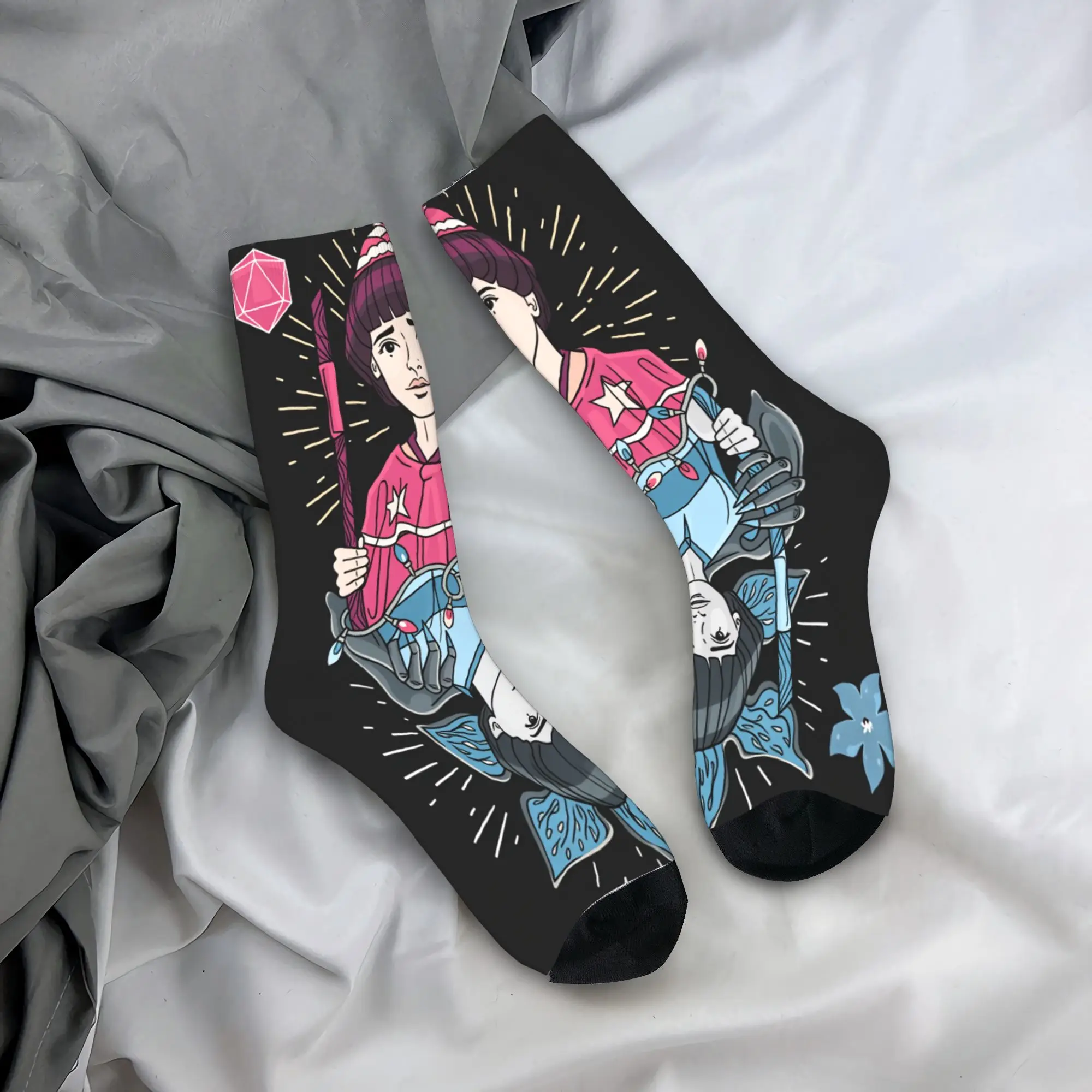 

Носки Will Byers, повседневные чулки для взрослых и мужчин, теплые мягкие носки для скалолазания, осенние носки с узором, против пота