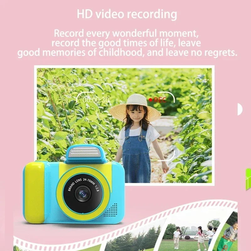 Children Kids Camera Mini Educational Toys For Children Baby Gifts Birthday Gift Digital Camera 1080P Projection Video Camera