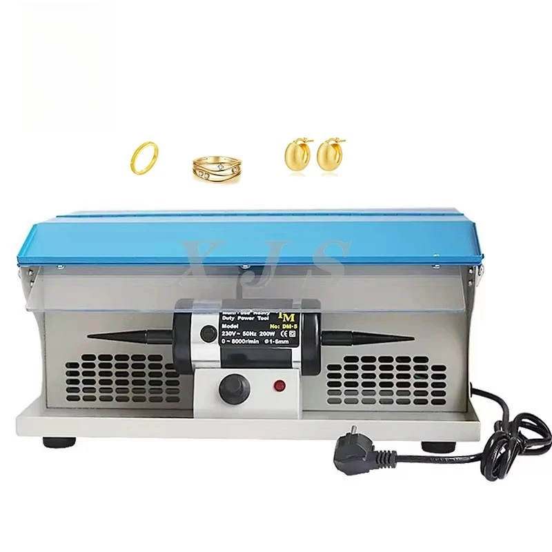 Polishing Buffing Machine Desktop Double-Headed Cloth Distributor Lamp Tube Gri…