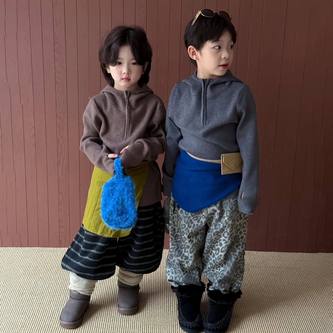 

Брюки на флисовой подкладке, утепленные полосатые брюки, универсальные брюки для мальчиков, детей, осень-зима, корейские, свободные, повседневные, мягкие, модные