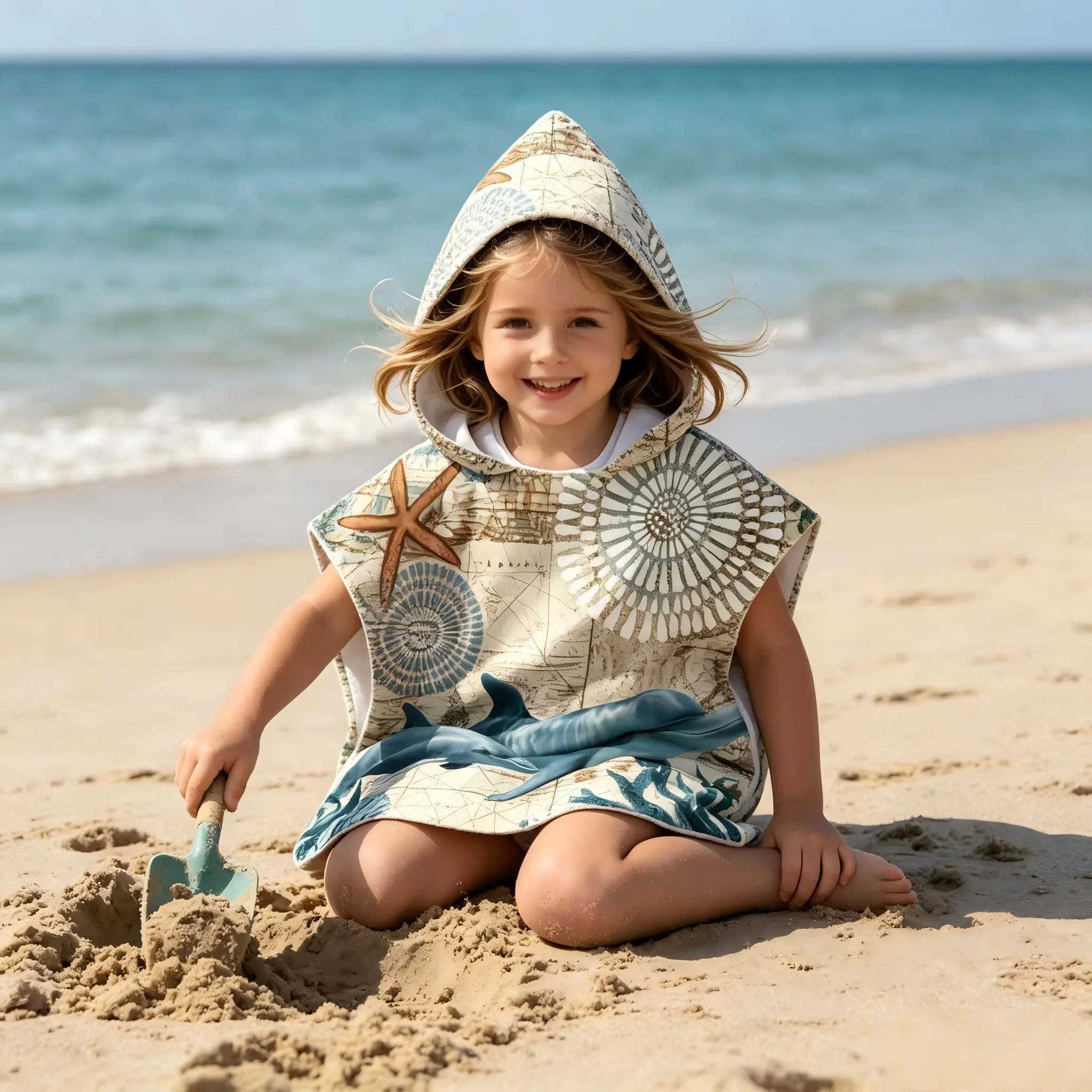 Sea Dolphin Badhanddoek Snel D - Beach Towel Large recensie en prijs