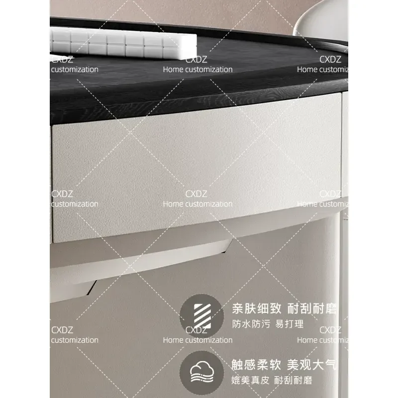 Fully Automatic Household Mahjong Machine Dining Table Dual Purpose All in One Multi Function Light Luxury Leather Small