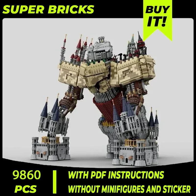 The Roaming Model Moc Building Bricks Magical Ancient Castle Monster Technology Blocks Gifts Christmas Toys DIY Sets Assembly