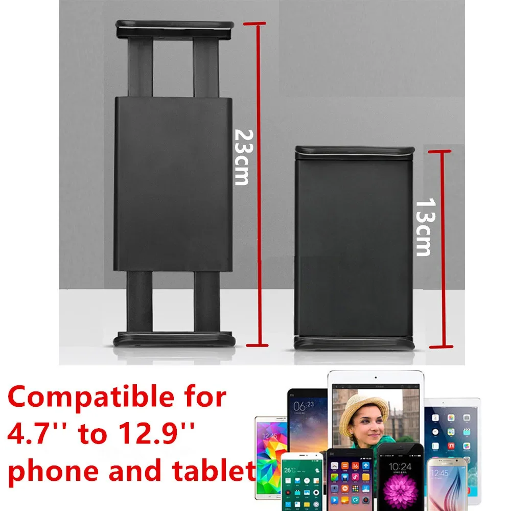 Tablet Holder Stand for IPad Stand Tripod 8'' 9.7'' 10.1'' Pro 12.9 for Iphone 11 12 Cell Phone Height Adjustable for Samsung