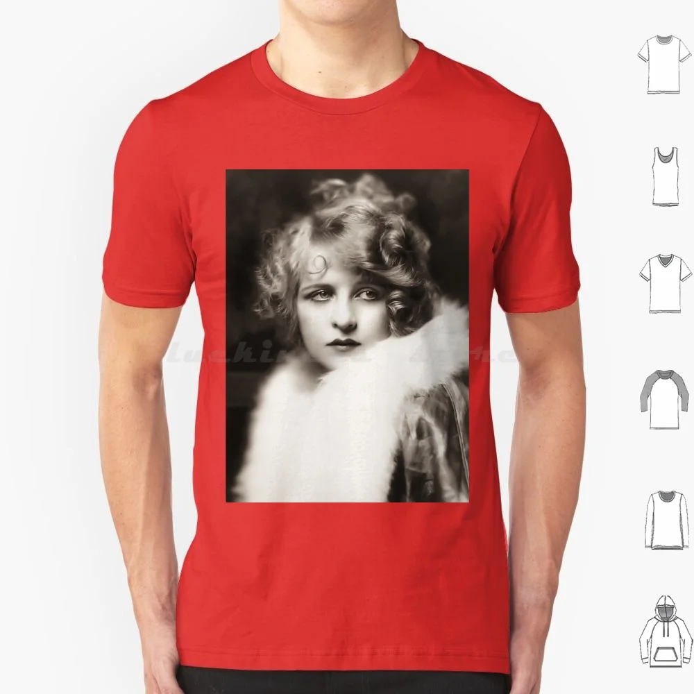 Myrna Darby-Ziegfield Follies Girl T Shirt Big Size 100% Cotton Myrna Darby Ziegfield Follies Actress Model