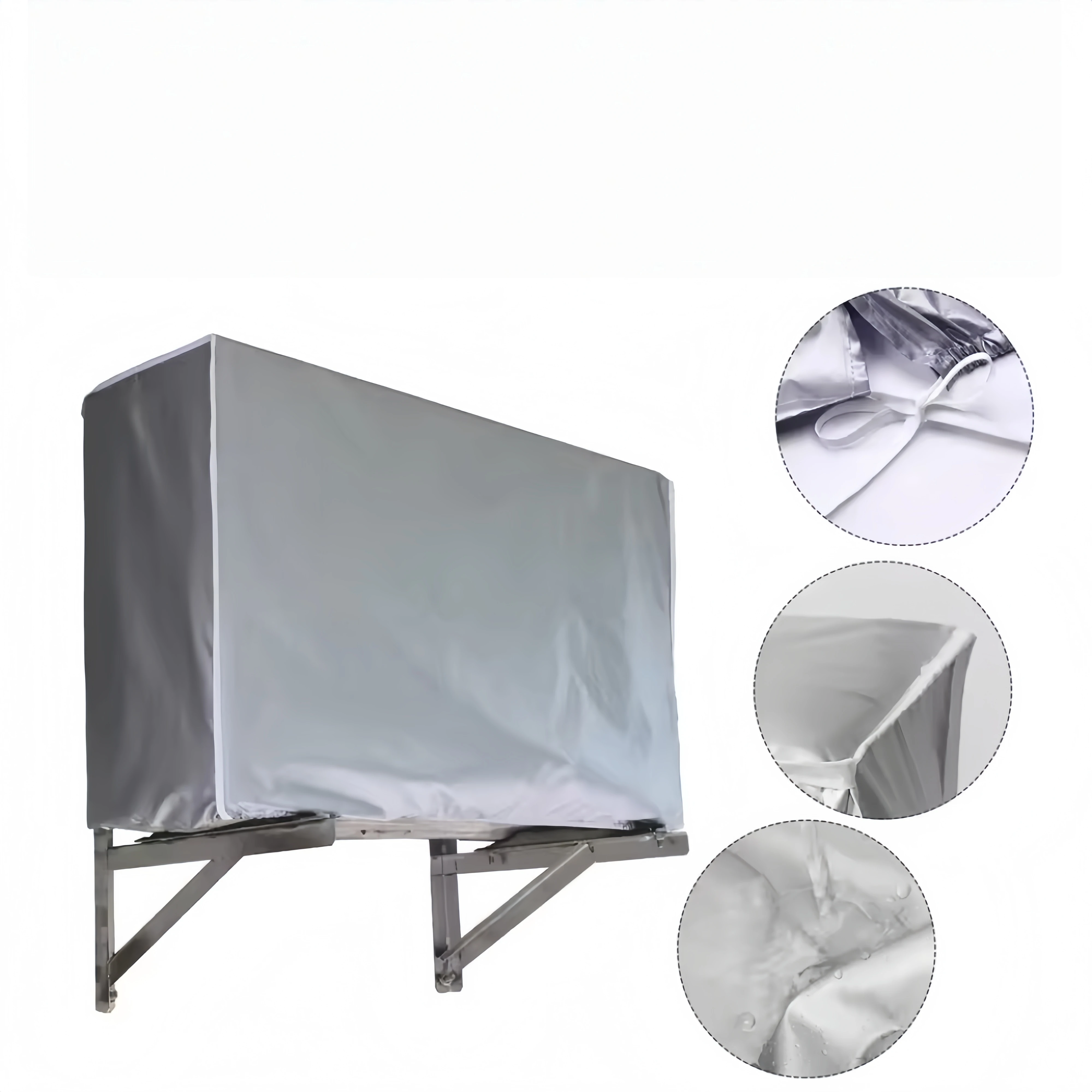 

1pc Outdoor Air Conditioning Cover Air Conditioner Waterproof Dust Cover Washing Anti-Dust Anti-Snow Cleaning Bag Rainproof
