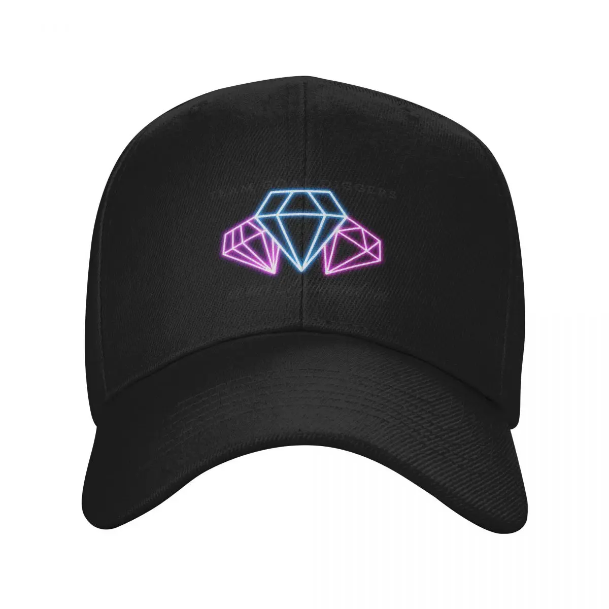 Team Goal Diggers - Diamond Era Version 2 black font Baseball Cap Hat Luxury Brand Beach Outing black Women's Beach Men's