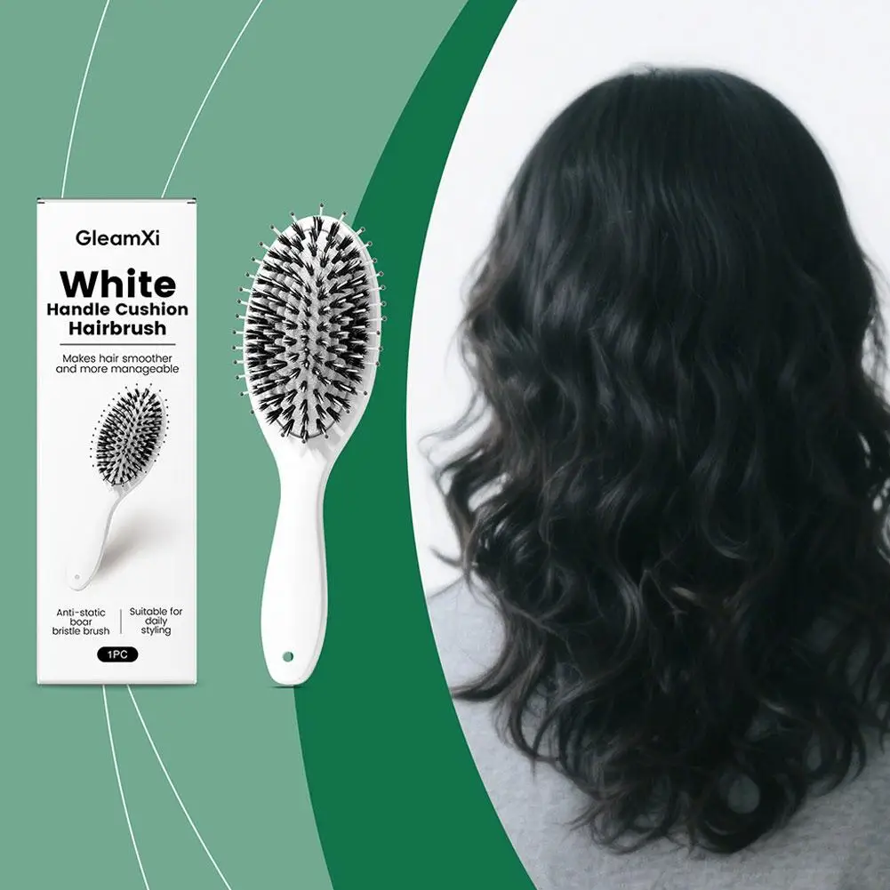 

NEW 1/3/5Pcs Cushion Hair Scalp Massage Comb Detangling Brush for Women White Hand Nylon Bristle Hairbrush Hair Styling Tools