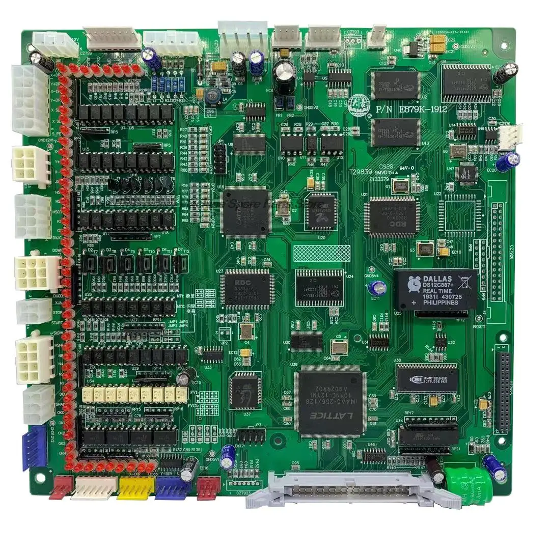 Imagem -05 - Motherboard Sistema de Controle Eletrônico Placa de Controle Principal Circuito de Corte de Rosca Peças de Bordado de Computador E879 E879k