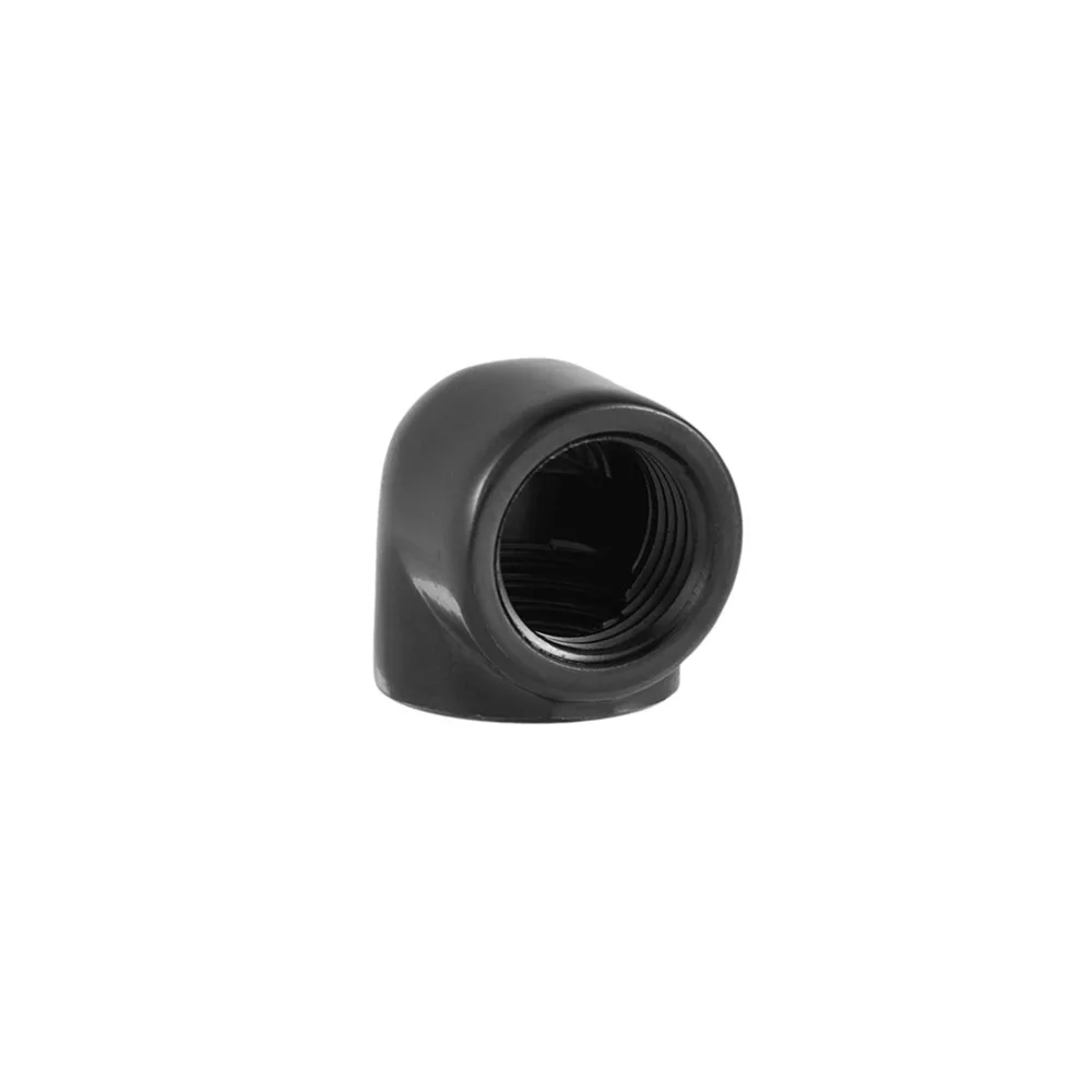 Picture 3: 2PCS 90 Degree G1/4 Thread Adapter Double Internal Thread Black/Silver/White PC Water Cooling Water Cooling Fitting PC Computer