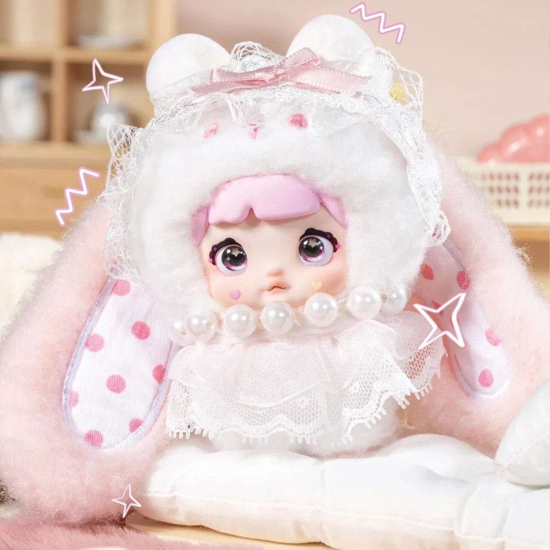

Nommi V8 Baby-Sweetheart Nommi Bunny Series V8 Vinyl Face Blind Box Anime Figures Pendant Cute Doll Collect Model Gift Toys