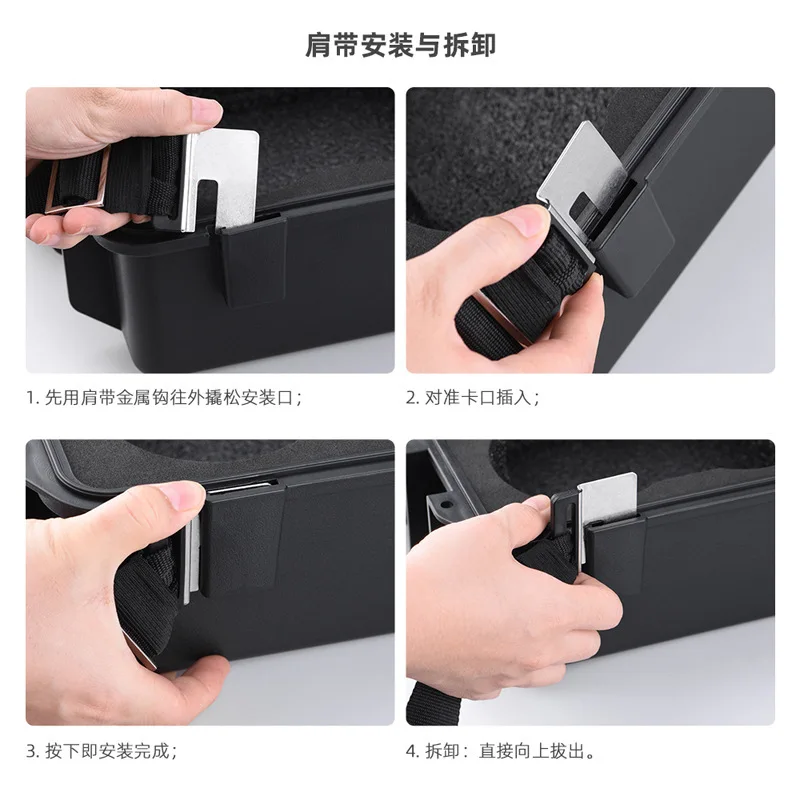 Description Picture 3 of itemFor DJI Neo Goggles N3 Somatosensory Flight Combo Explosion-proof Case, NEO FPV/ Joystick Protector Box, RCN3 suitcase