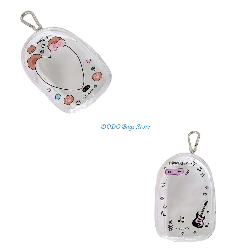 

Компактный портативный органайзер для показа фигур с чехлом на молнии для ключей