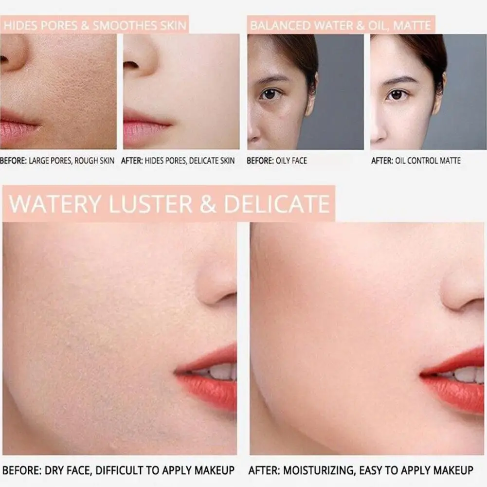 5Pcs Invisible Pore Primer Stick Waterproof Face Primer Makeup Oil-control Concealer Smooth Fine Lines Anti-Sweat