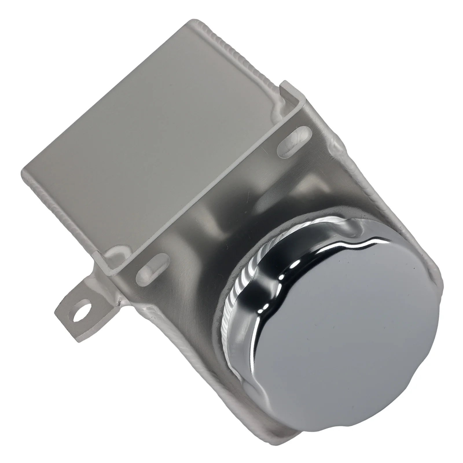 خزان سائل خزان التوجيه من الألومنيوم لسيارة فورد موستانج 1999-2004 فضي