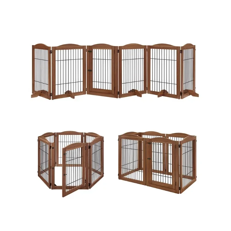 Pet Fence Dog Fence Free Splicing Small and Medium Dogs Home Folding Anti-Escape Dog Cage