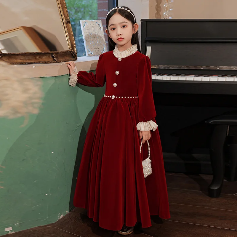 

Luxury Dresses for Girls Wedding Dress for Kids Girl's Ceremonial Dress Children Clothes Girl Girls Dresses 2 to 8 Years Elegant