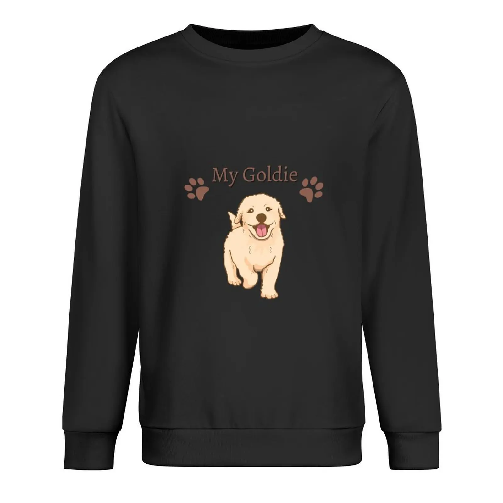 

Golden Retriever Energy English Golden Retriever Lettering Pullover japanese style clothes for men new in sweatshirts