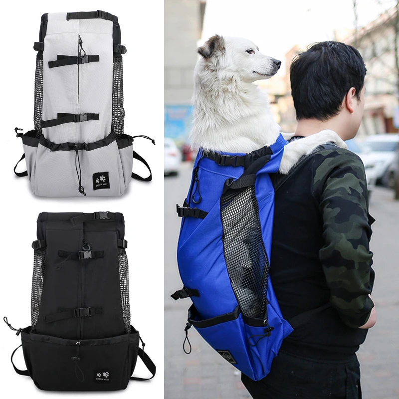 נסיעות רכיבה נהיגה תרמיל מנשא לחיות מחמד ציוד נשיאה לכלבים בינוניים גדולים הסוואה תיקי כלבים גדולים סמויד לברדור קורגי