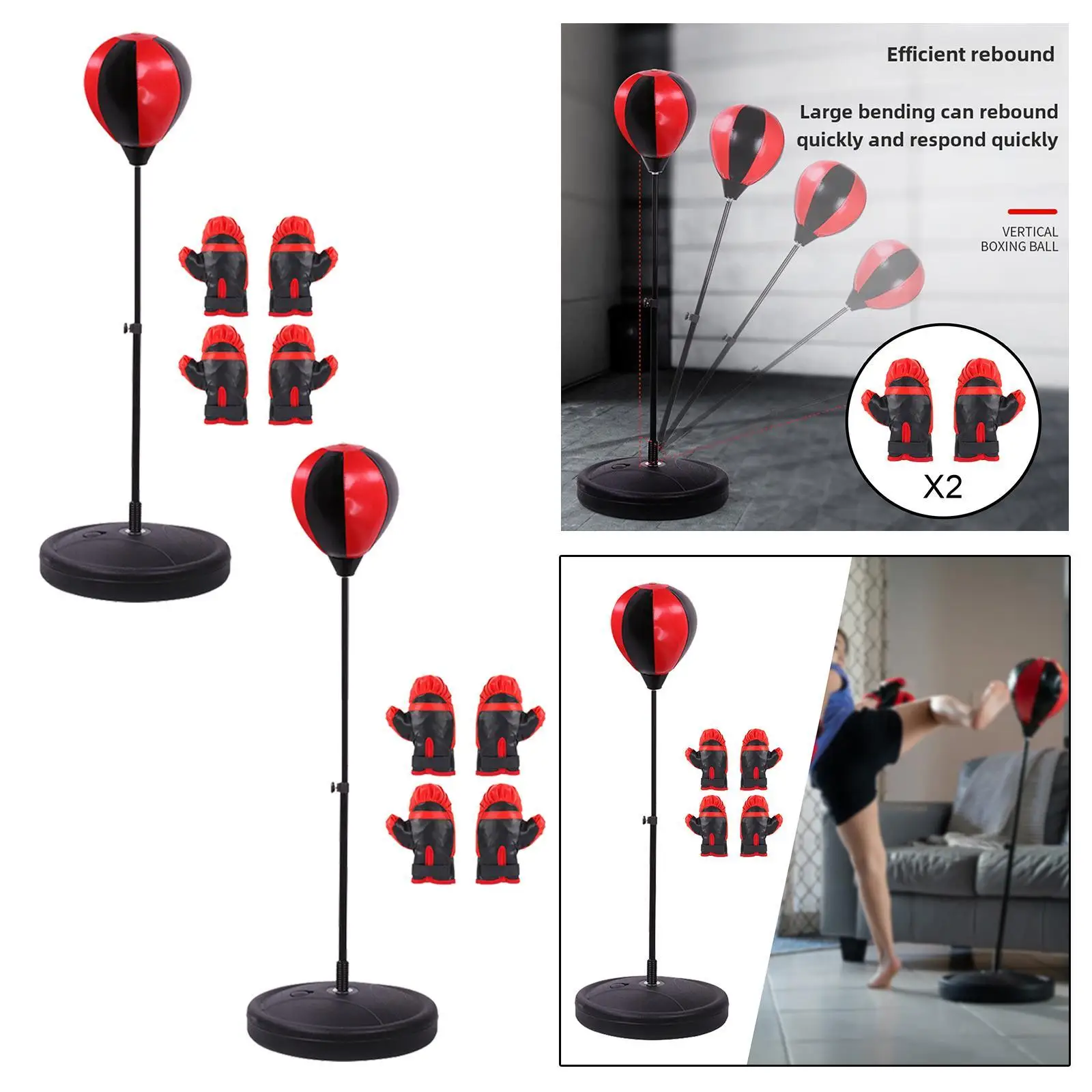 

Boxing Reaction Ball Boxing Gear Toys for Kids for Mma Workout Exercise