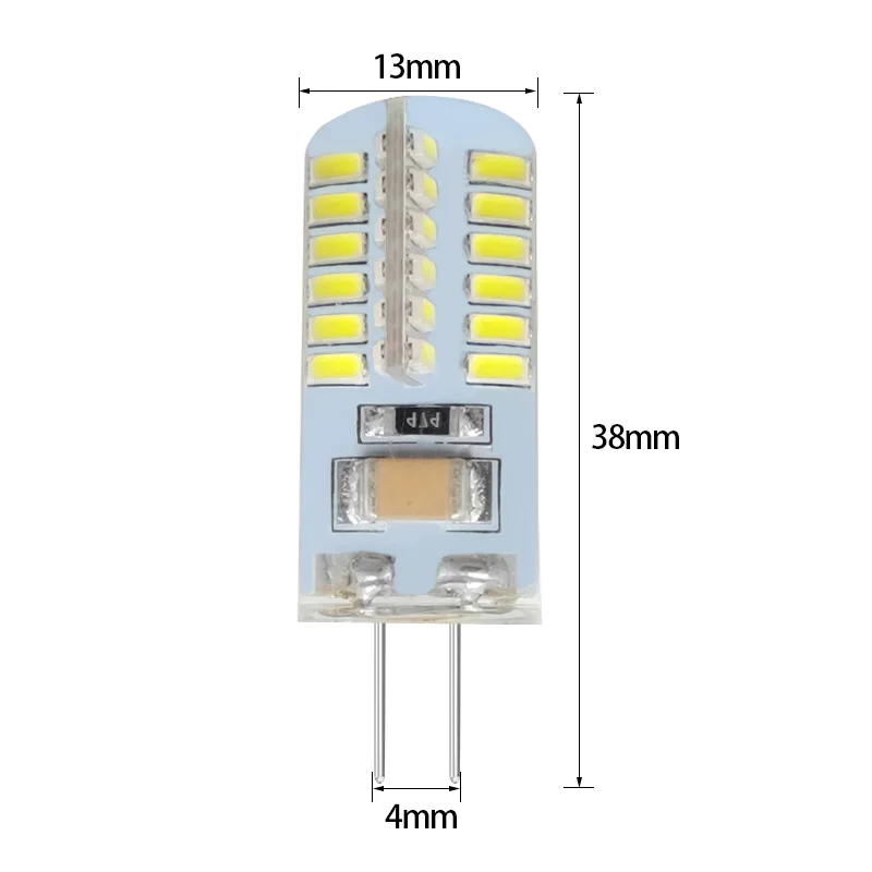 مصابيح ليد عالية اللمعة G4 ، إضاءة جديدة لأسفل لديكور المنزل ، AC 85-V ، 4W Led ، Gy6.35