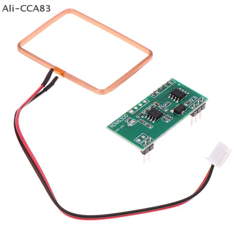 Módulo lector de identificación de llave de tarjeta RFID EM4100 de 125Khz RDM6300 (RDM630) para Arduino