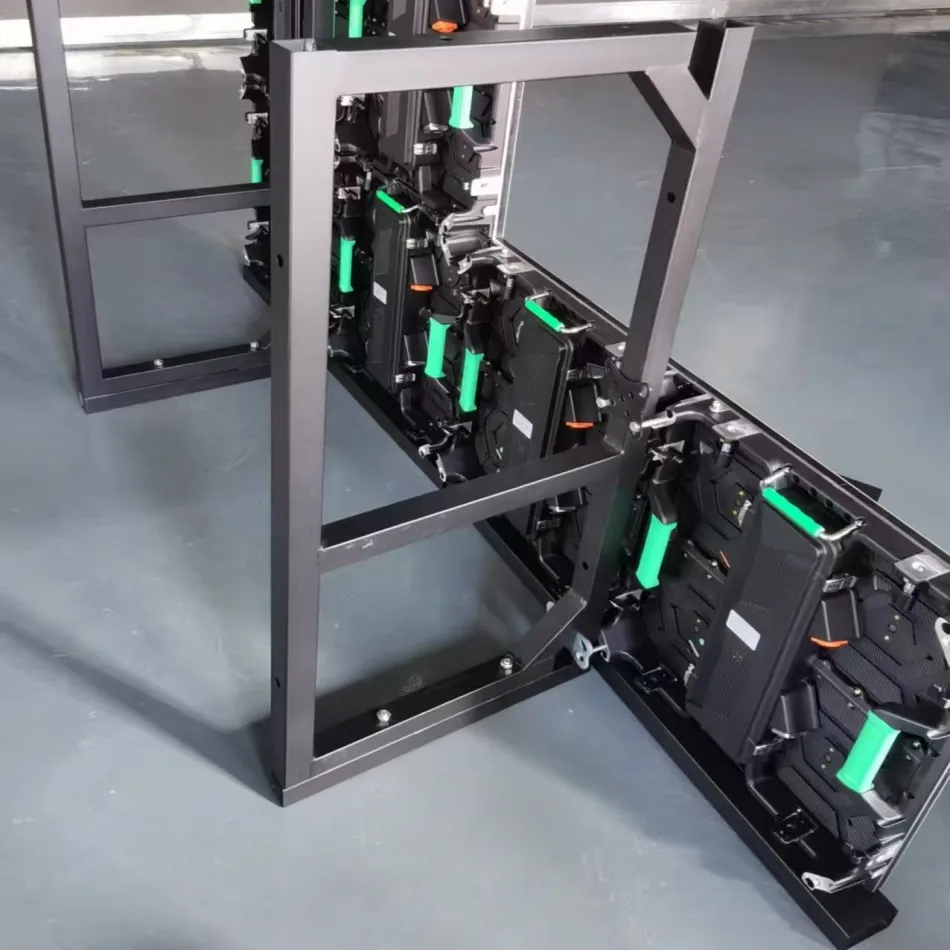 دعامة تثبيت شاشة LED، هيكل فولاذي LED، إطار شخصية يابانية، حامل متنقل