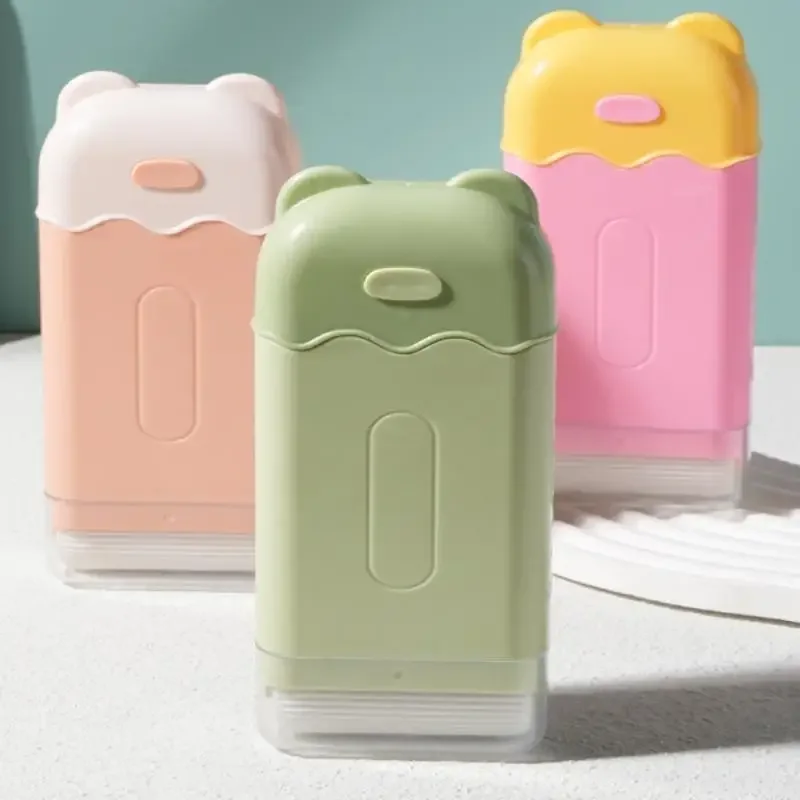 Scatola per sapone per lavaggio a mano libera Scatola per bolle multifunzionale Rullo di scarico automatico per sapone per uso domestico Tipo di drenaggio del sapone per bucato