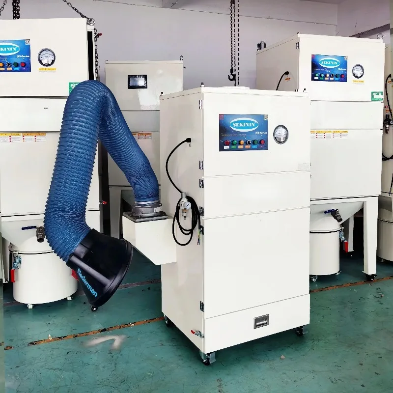 Прямые продажи с фабрики Большой объем воздуха Одиночный пылесборник Импульсный самоочищающийся фильтр-картридж Пылесборник