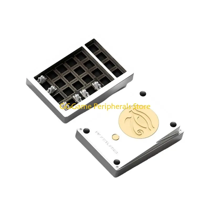 

U55B Механическая цифровая клавиатура, комплект трехрежимной Bluetooth-совместимой проводной связи, частота 2,4 ГГц, клавиш в не