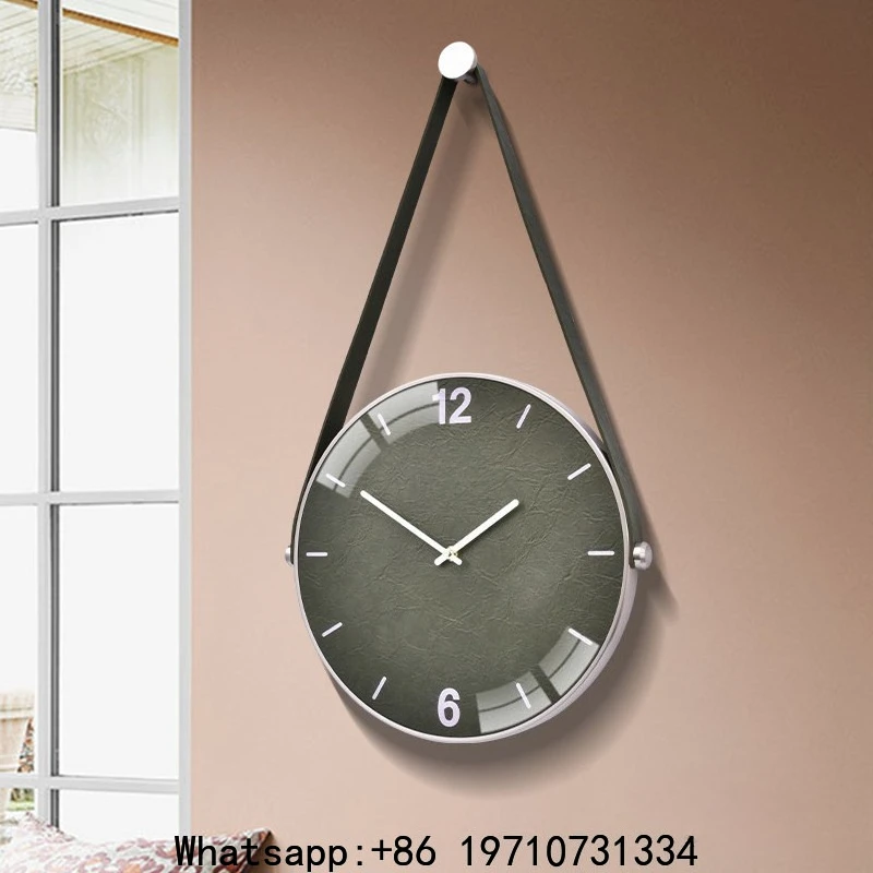 

Light Luxury Creative Personality Silent Wall Clock Nordic Simple Creative