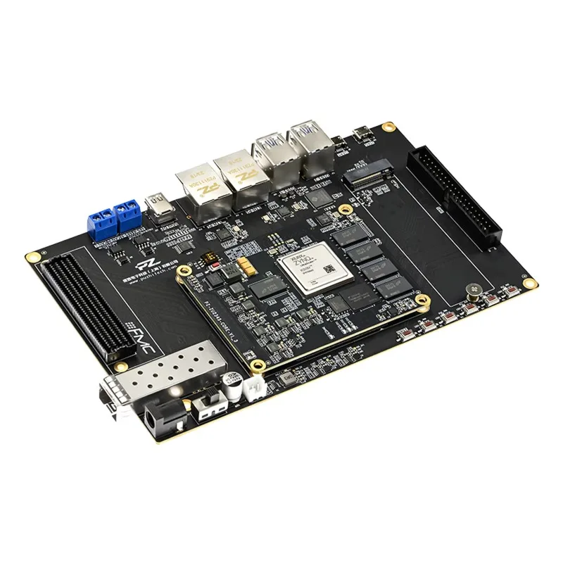 

PZ-ZU4EV-FL-KFB PZ-ZU5EV-FL-KFB FPGA Development Board ZU4EV ZU5EV DDR4 NVMe USB3 FMC LPC SFP Gigabit Ethernet Kit