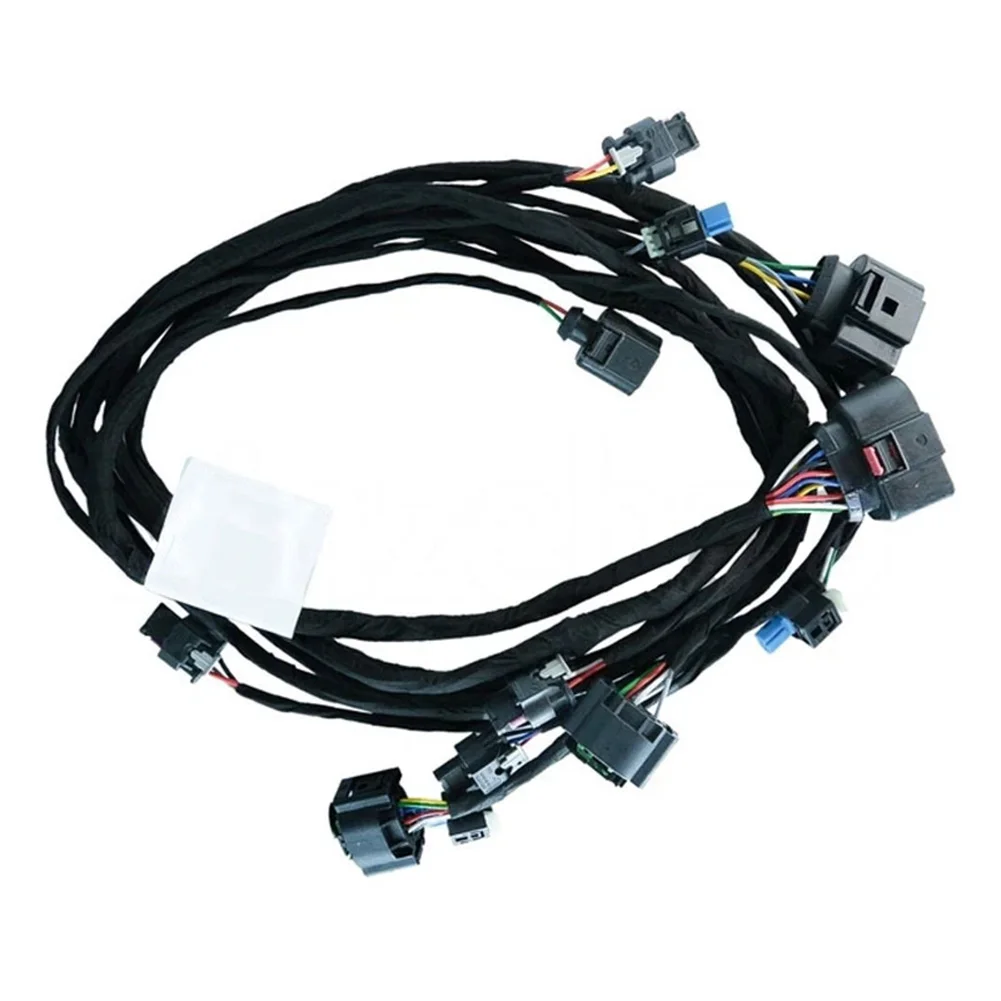 

Parking Cable Front Bumper Harness ABS Material Easy Installation Non-deformation Replacement Installation Black