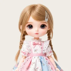 JD509  Size From 4-5 Inch to 11-12inch Fashion Braids Hair BJD Synthetic Mohiar Wig For OB11 YOSD MSD SD Blythe Doll Accessories