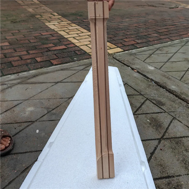 

6-струнный гриф для электрогитары без головы, гриф из клена сэндвичем на спине, без краски BJ782