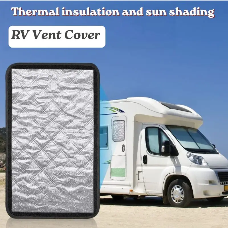 RV Door Window Shade Foldable Camper Sun Shade Windshield Blackout Cover Caravan Accessories for RV Interior Door Vent Window