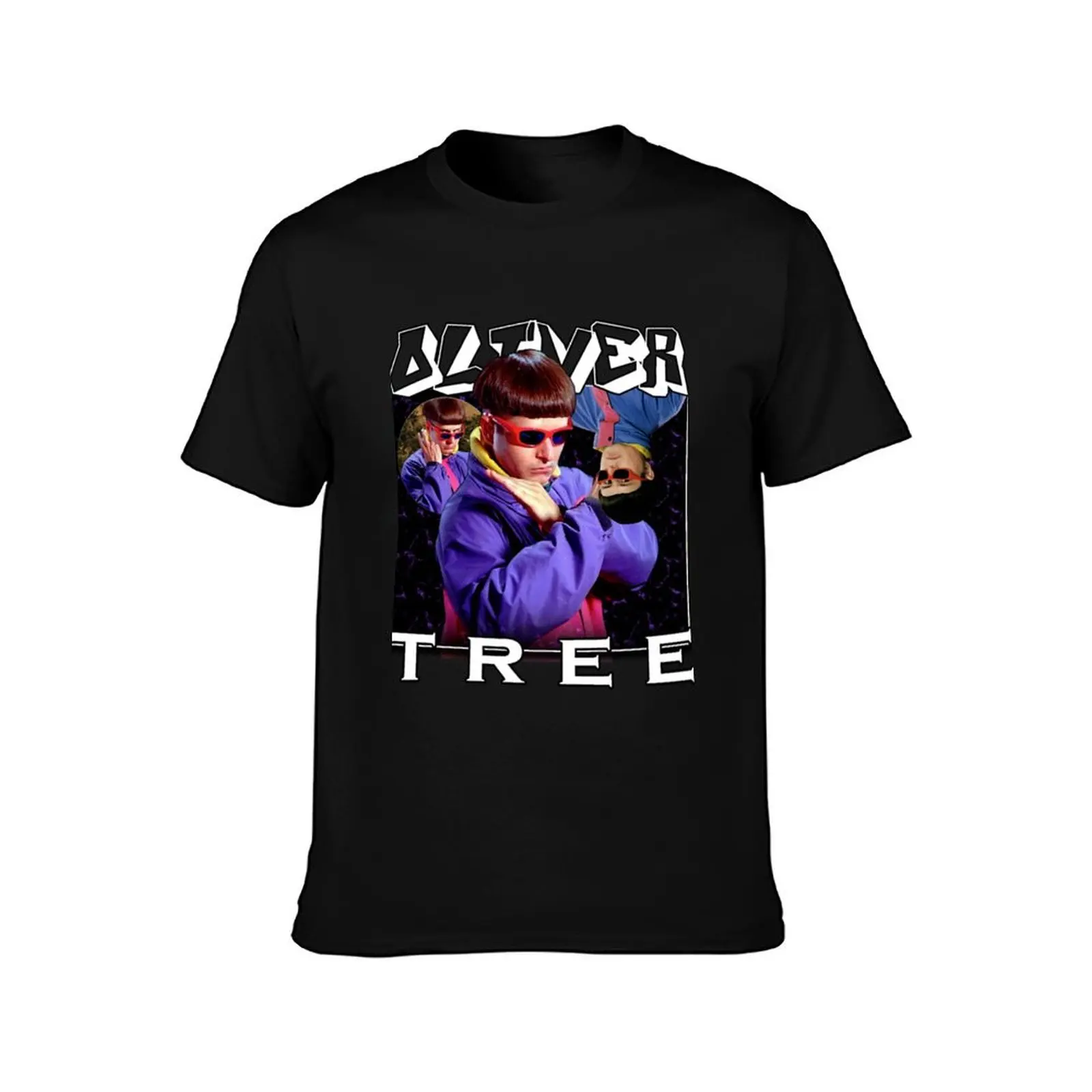 Oliver Tree Premium T-Shirt Summer Casual Cotton Tee Oversized Streetwear Tops Vintage Graphic Print Loose Fit Short Sleeve