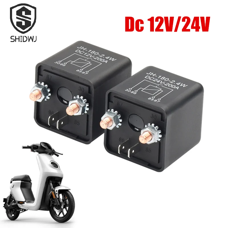 Universal DC 12V 24V 100A 120A 200A WM686 Relay 4 Pin Normal Open Car Starter Relay For Battery ON/OFF Split Charge Relay Switch