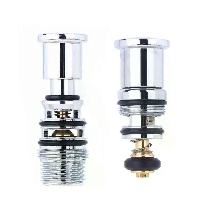 New Shower Head Switch Valve Spring-Loaded Valve Lifting Water Separator Faucet Water Core Spring-Loaded Pull-up Water Diverter