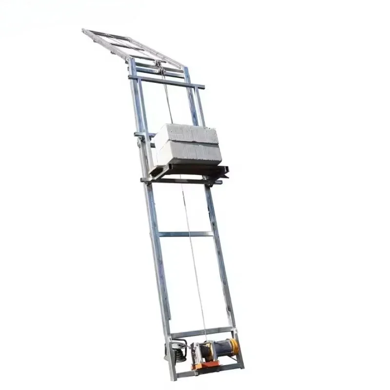 

Construction cargo Solar panel Electric ladder Roof tile Adjustable lift material