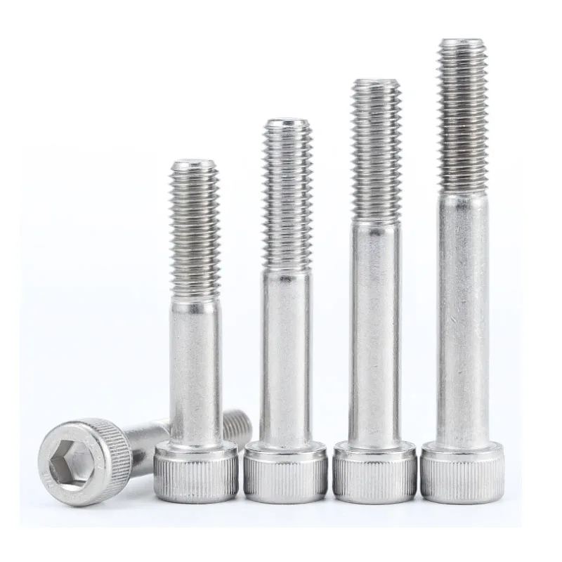 316 Stainless Steel Partially Threaded Hexagon Hex Socket Head Screws Allen Bolts Half Tooth Screw M5 M6 M8 M10 M12