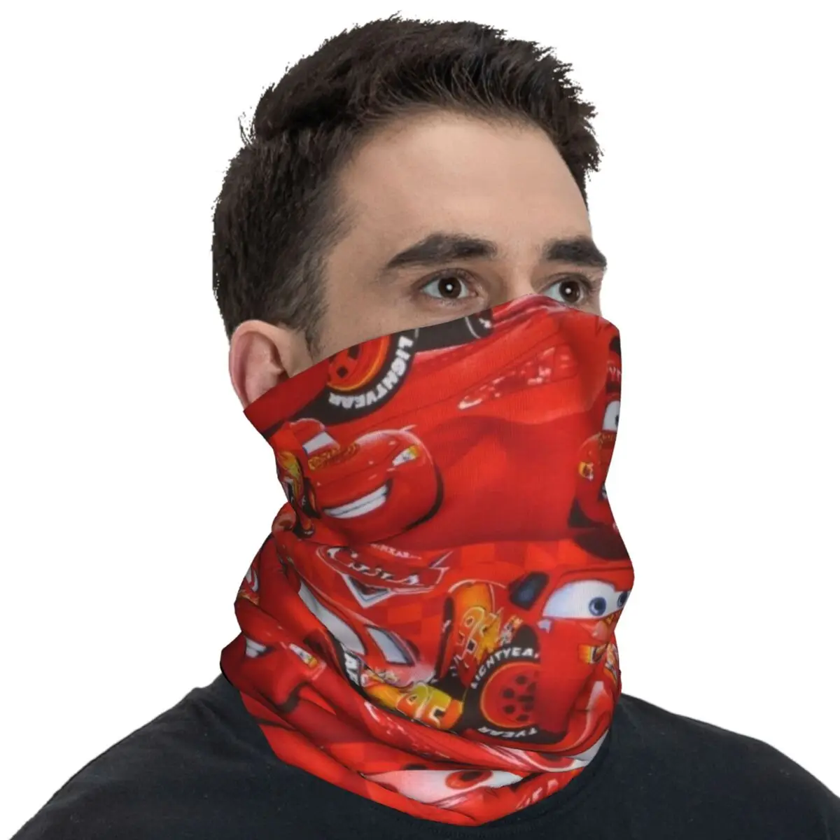 Lightning McQueen Bandana Cool Balaclava Autumn Hiking Camping Protection Cycling Mask Breathable Face Masks