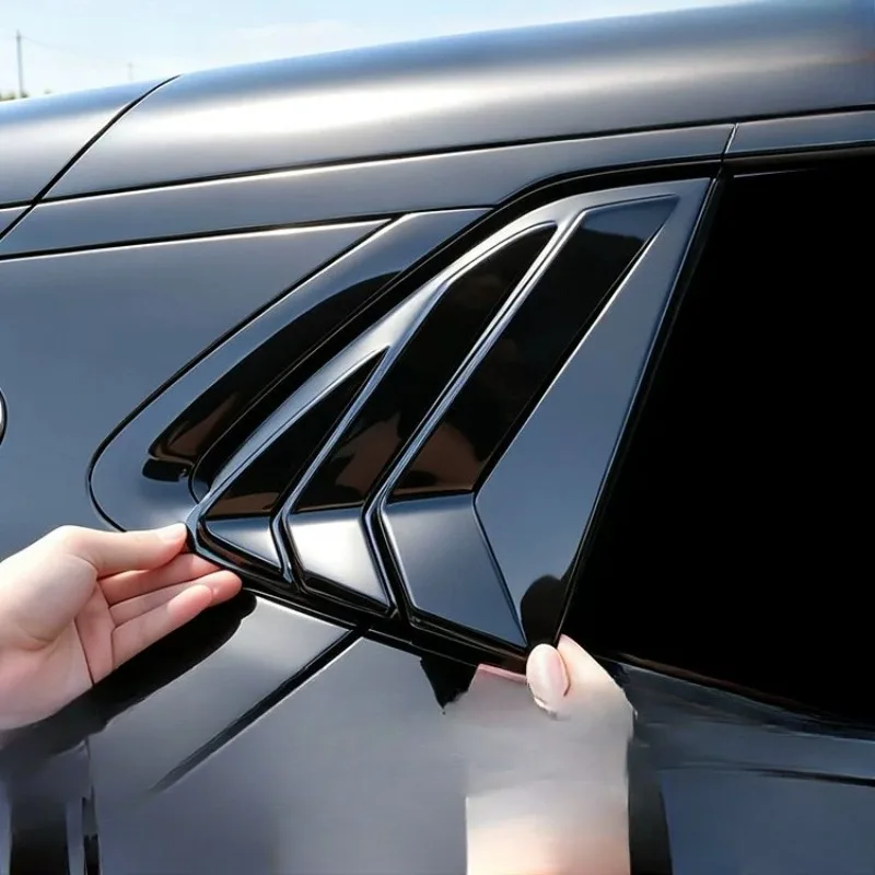 For DENZA Z9 GT 2026 Special exterior decoration accessories retrofitting triangular glass windows rear side of blinds