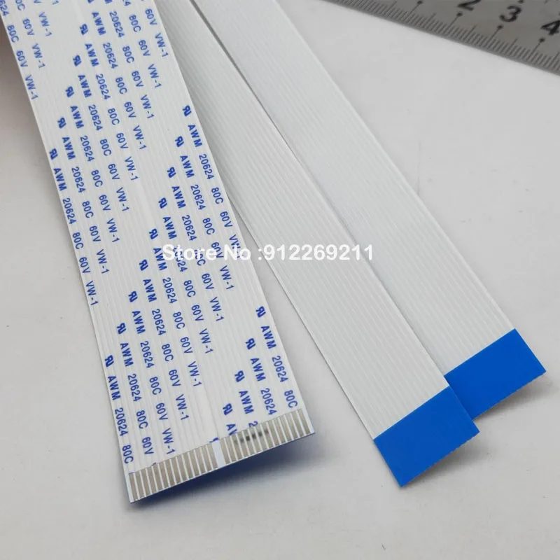 10PCS 28Pin 40CM FFC Flat Date Cable for Epson TX800 XP600 Printhead Print Head Cable Line Eco Solvent UV Flatbed printer