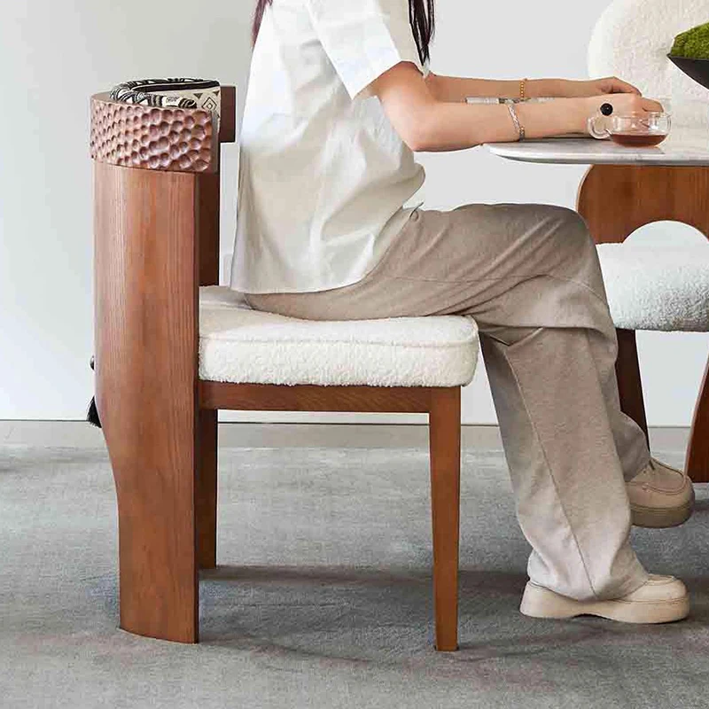 

Wooden Stoot Dining Chairs Restaurant Mobile Modern Party Outdoor Hotel Kitchen Dining Chairs Designer Muebles Home Furniture