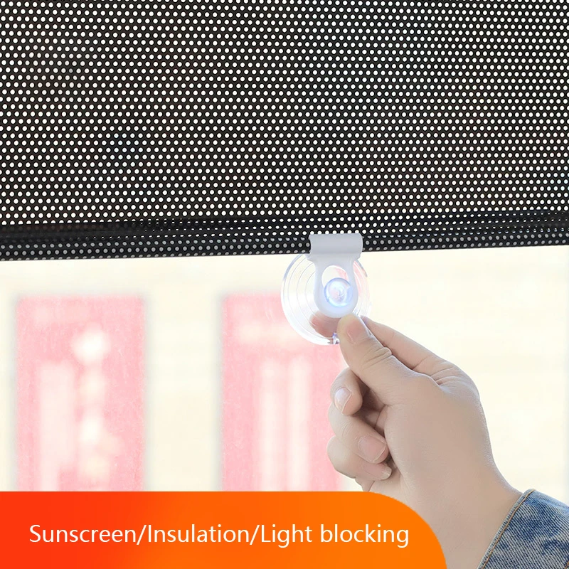 Universal Roller Car Sunshade Window Windshield Sun Shade Screen Cover Blind Protector Foldable Home Glass Curtain Sun Visor